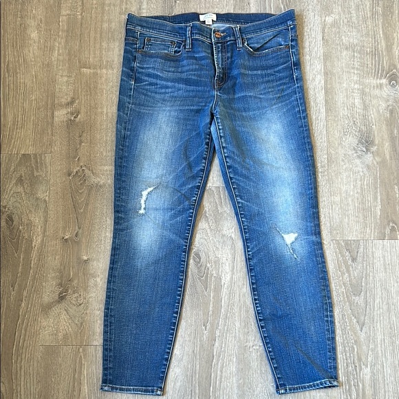 J.Crew Stylish Blue Denim Jeans Size 31 - Picture 1 of 3